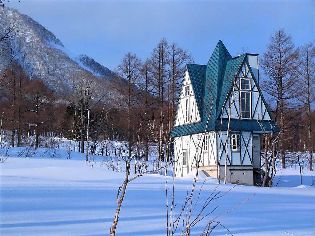 懐かしい風景 懐かしの廃ペンション 札幌ノスタルジック建築散歩
